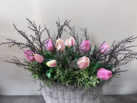 Tulpenboeket Inclusief Vaas