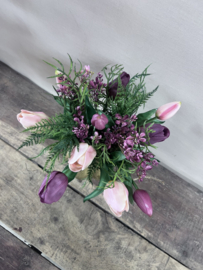 Stel zelf een groot tulpenboeket samen