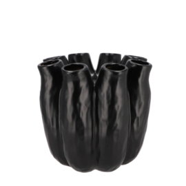 black tube vase