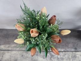 Stel zelf een groot tulpenboeket samen