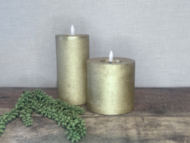 Led Kaars goud  - Diverse maten