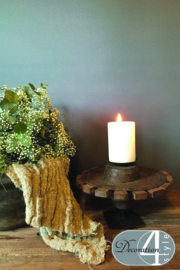 Houten candle stand