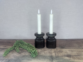 LED Dinerkaars 15 cm  (Set van 2) Crème