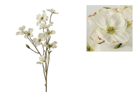 Kunstbloem Dogwood tak