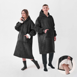 Oversized Hoodie zwart