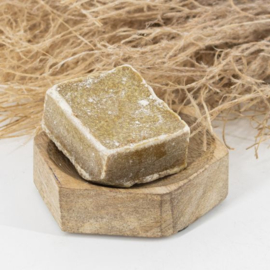 Houten schaaltje hexagon vorm