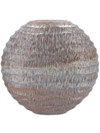 Vaas 'karin' grey oval, Verkrijgbaar in 2 maten