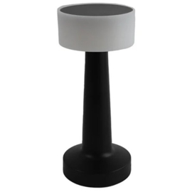 Zwart Tafellamp - Oplaadbaar - Draadloos - Met Touch Sensor