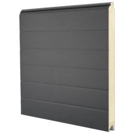 ProLine Garagepoort met Loopdeur en Houtnerf panelen