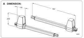 SwingPlus 350LS poortopener