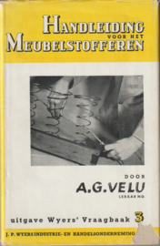 Handleiding voor het meubelstofferen - A G Velu