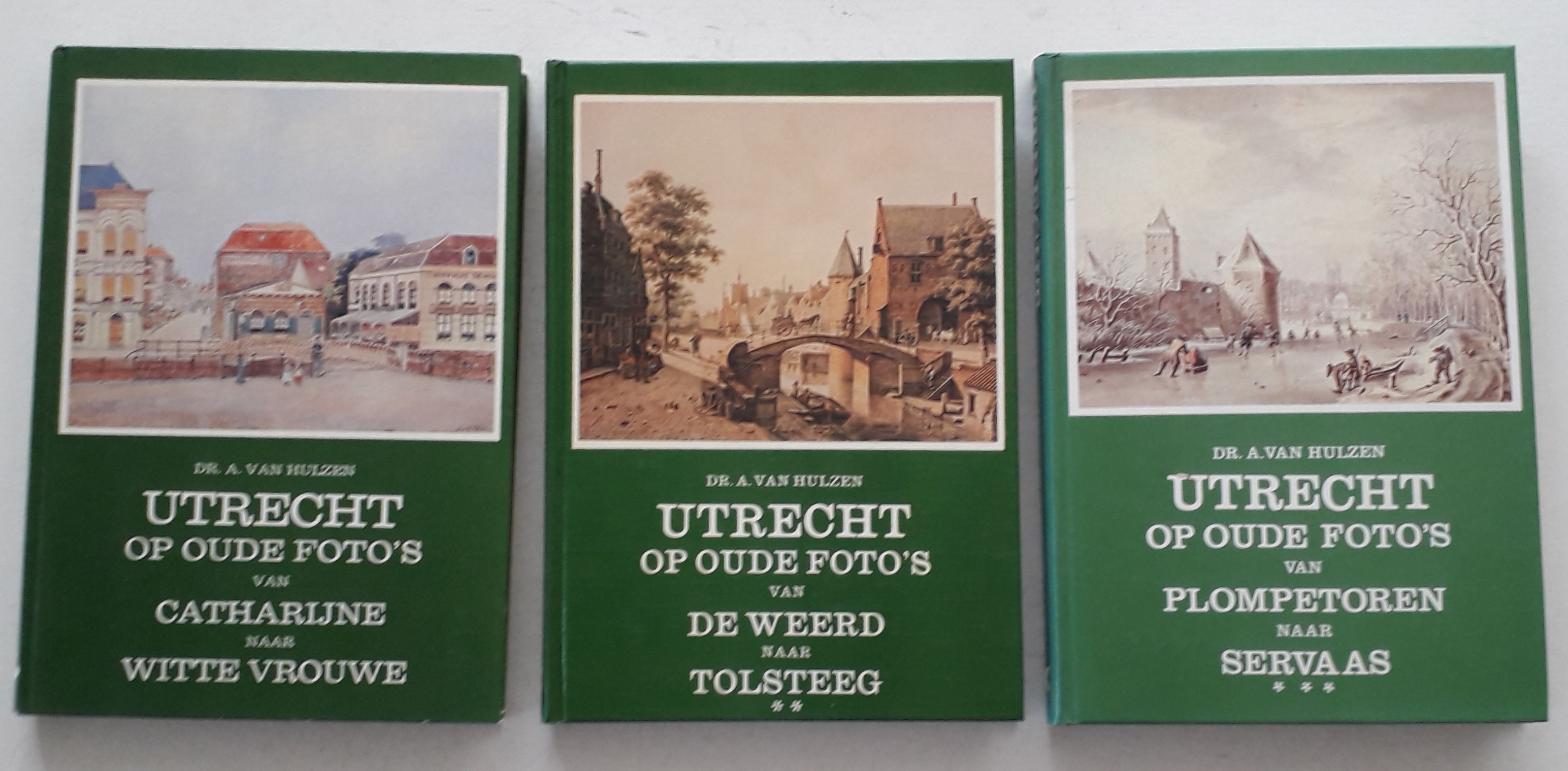 Utrecht op oude foto's ( 3 delen ) - A van Hulzen