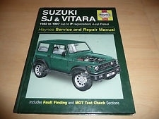 Suzuki SJ & Vitara Haynes Service and Repair Manual