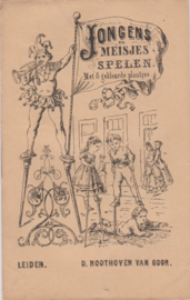 Jongens en meisjes spelen - D. Noothoven van Goor