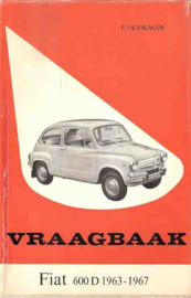 Vraagbaak voor uw Fiat 600D 1963-1967 - P. Olyslager