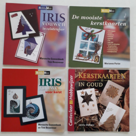 Kerstkaarten maken (4 boekjes)