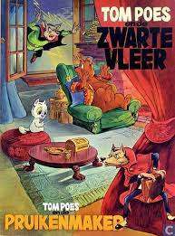 Tom Poes en de zwarte vleer / Tom Poes en de pruikenmaker - Marten Toonder