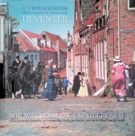 Wie wat bewaart, die heeft wat: N.V. Bergkwartier Maatschappij tot stadsherstel Deventer + DVD - Mierlo, Henk van & Karel van de Graaf