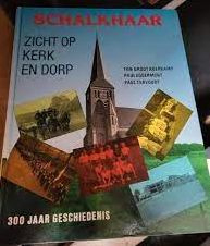 Schalkhaar zicht op kerk en dorp - Ton Groot Koerkamp e.a.