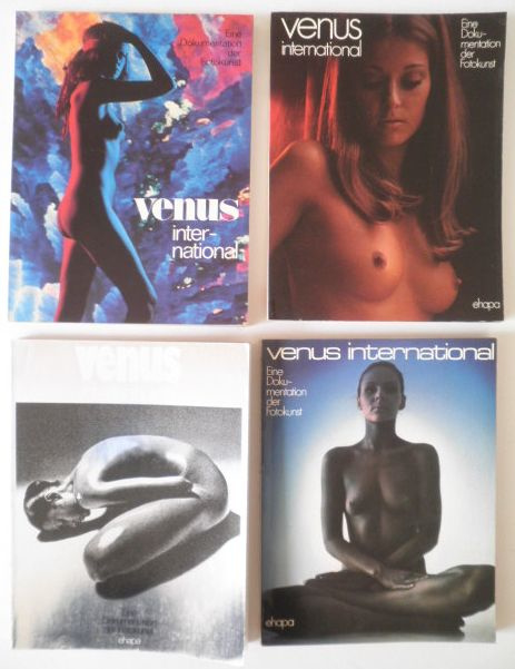 Venus international 4 st. - fototijdschrift jaren '70