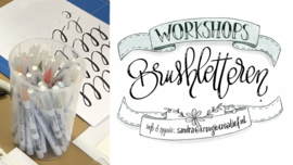 Boeken workshop brushletteren voor beginners