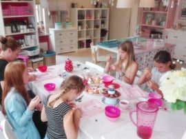 Kinderfeestje Ibiza armbanden maken