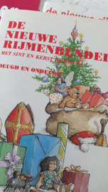 Set van 4 Nostalgische SINTERKLAAS Rijmenboekjes. Ca. 1980 - 1990