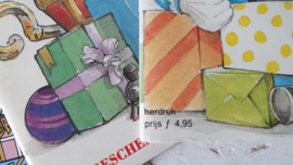 Set van 4 Nostalgische SINTERKLAAS Rijmenboekjes. Ca. 1980 - 1990