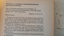 Hoe schrijf ik mijn brieven? W.Blom (ca. 1940)+ QUINK inktflesje + kroontjespen.