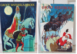 Groot Sinterklaasboek / Kerstboek - Nelly Kunst. Omkeerboek