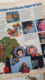 Bijlage+werkboek uit LIBELLE 1977: 150 zelfmaakcadeautjes voor Sinterklaas!