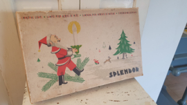 Oude SPLENDOR kerstverlichting in mooie doos! 16-kaars