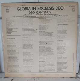 Oude Nostalgische KERST LP(demo)  uit de jaren 50: GLORIA IN EXCELSIS DEO. Kinderkoor DEO CANTEMUS, olv Arie Pronk