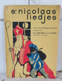 ca. 1960: St. NICOLAASLIEDJES  R.A.van Pelt en J.H.Boon