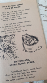 Oud Sinterklaasboekje - Versjes -  2Y
