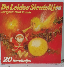 Sfeervolle kerstdecoratie: LP: 20 Kerstliedjes. De Leidse Sleuteltjes. dirigent Henk Franke. 1978