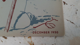 Decoratief kerstboekje VOOR DE JEUGD uit 1950