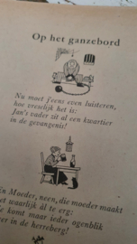 Decoratief kerstboekje VOOR DE JEUGD uit 1950