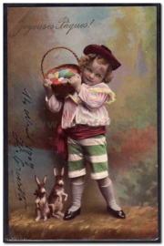 Paaskaart - Easter postcard 78