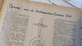 Vakblad voor Uurwerkers: CHRISTIAAN HUYGENS, Het huis voor uurwerken Uitgave 18 October 1947