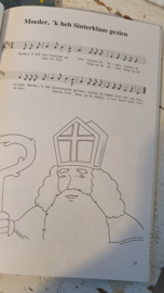 UIT 1987: Liedjes voor Sinterklaas, met notenbalken. Deltas