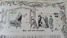 uit 1982: PETER MORE: December Album Sint/Kerst. Leuke illustraties!