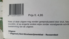 Set van 4 Nostalgische SINTERKLAAS Rijmenboekjes. Ca. 1980 - 1990