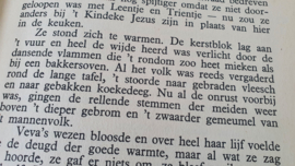 uit ca. 1935: HET KERSTEKIND: Stijn Streuvels. Illustraties Jeanne Hebbelynck