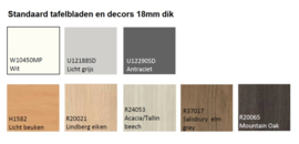 Kantinetafel De Valk model 1137 stapelbaar