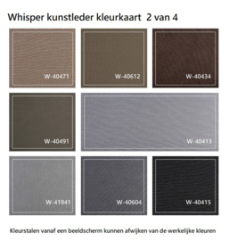 Whisper kunstleder stofgroep 2