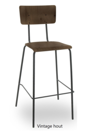 Barkruk / barstoel Berlijn (80cm zithoogte)