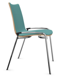 Casala Lynx II - 2592/00 houten schaal voorzijde gestoffeerd