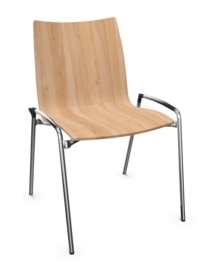 Zaalstoel Casala Lynx II - 3592/00 houten schaal