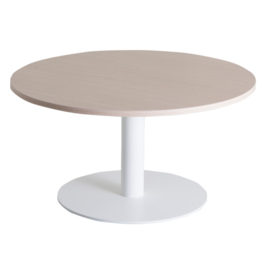 Pipe lounge tafel rond 80cm, hoogte 42cm